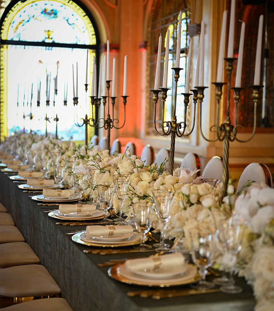 Gilded Romance wedding design by TALI