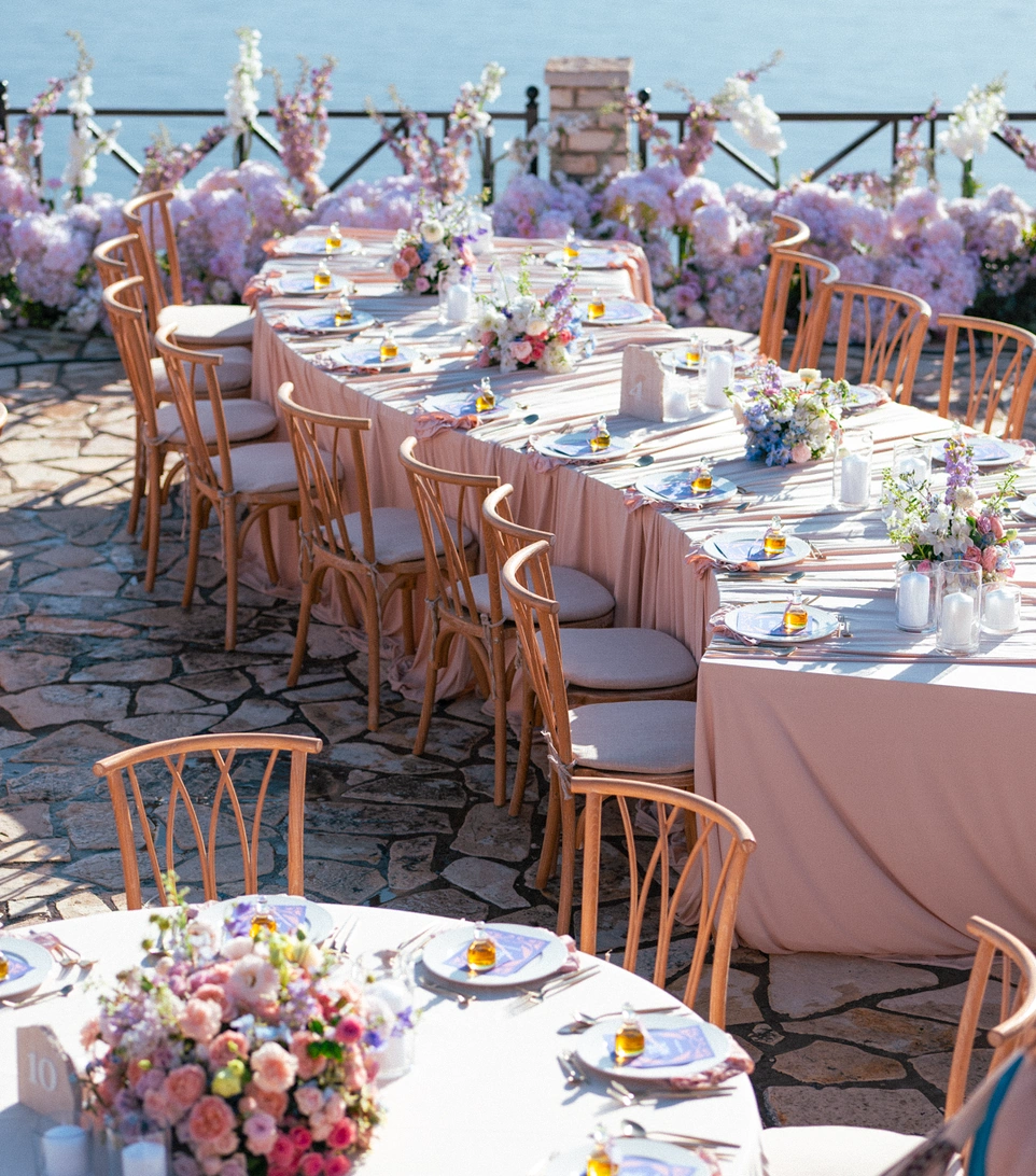 Seaside In Bloom wedding design by TALI
